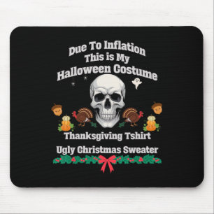 Mousepad Engraçado Isso É Meu Halloween Dia De Ação De Graç