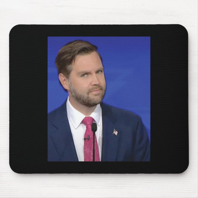 Mousepad Engraçado J.d Vance Memória Vice Presidente Debate (Frente)