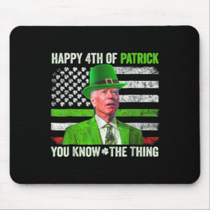 Mousepad Engraçado Joe Biden Feliz 4 De Julho, Parada De Ru