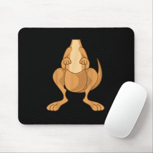 Mousepad Engraçado Kangaroo Dia de as Bruxas engraçado Fáci