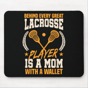 Mousepad Engraçado Lacrosse, mãe Dia de as mães