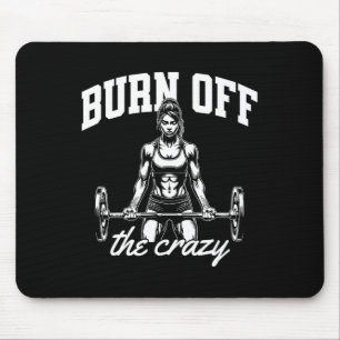 Mousepad Engraçado Levantamento de Poder de Construção de P