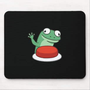Mousepad Engraçado Lizard Button Meme T-shirt.png