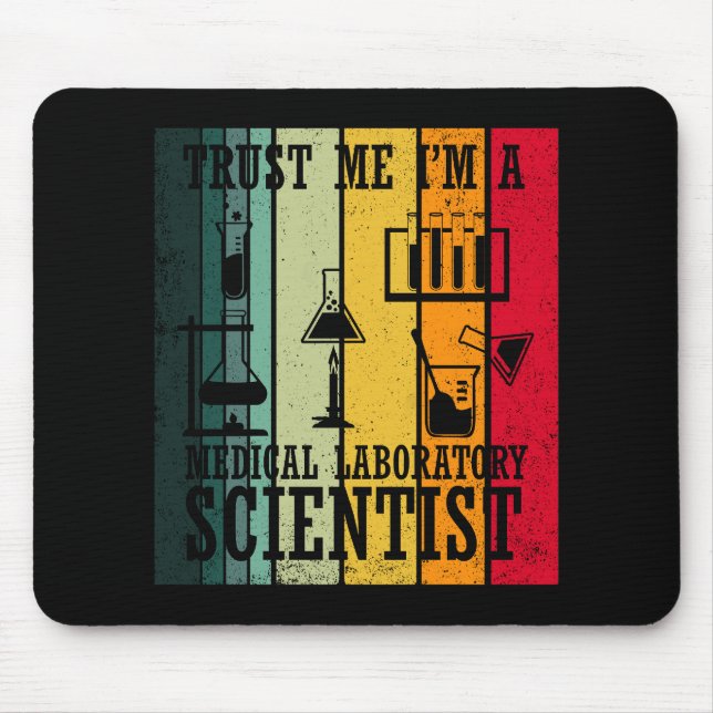 Mousepad Engraçado médico-técnico-científico humor (Frente)