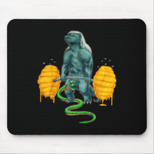 Mousepad Engraçado Mel Badger Deadising Peso Bodyb