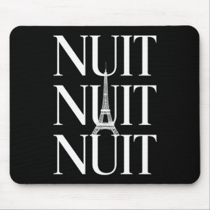 Mousepad Engraçado Nuit Nuit