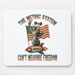 Mousepad Engraçado, o Sistema Métrico não consegue medir Do