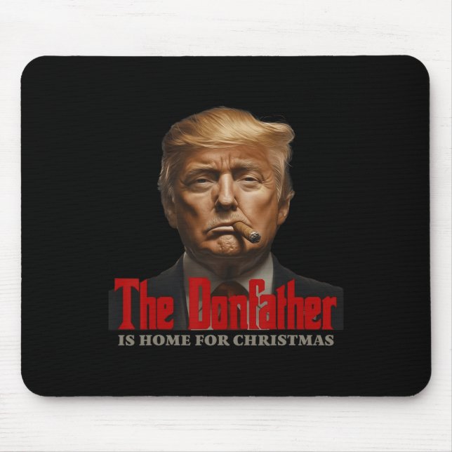 Mousepad Engraçado Padrinho, O Padrinho Está Em Casa Para C (Frente)