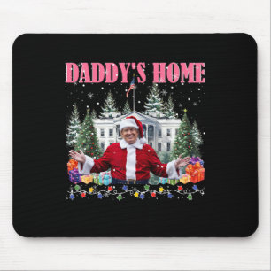 Mousepad Engraçado Pai Trump Pink 2024 Toma a América Ba