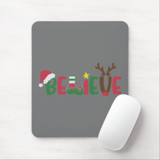 Mousepad Engraçado Papai Noel Que Acredita Que Neve Fala Na