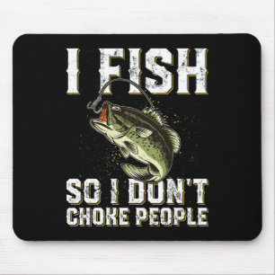 Mousepad Engraçado Pescar Mulheres