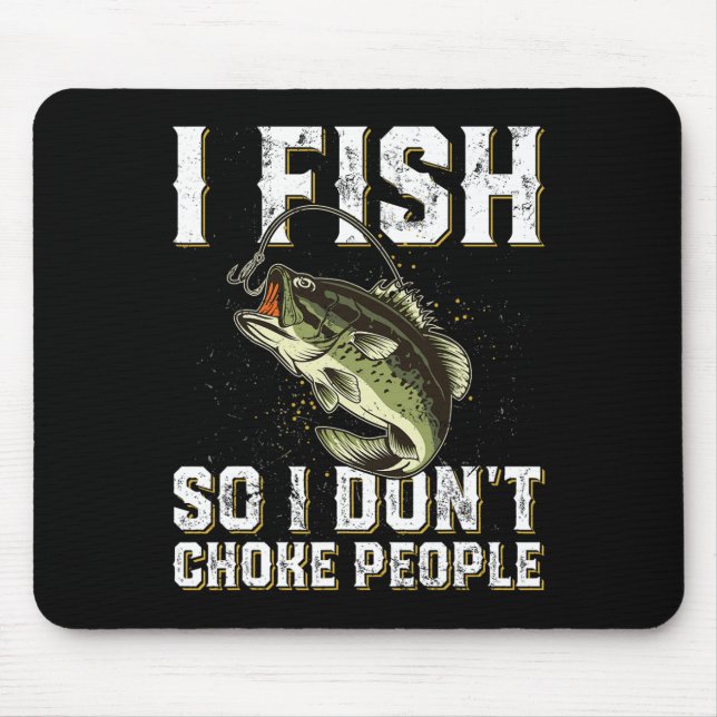 Mousepad Engraçado Pescar Mulheres (Frente)
