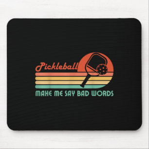 Mousepad Engraçado Pickleball Me Faz Dizer Más Palavras Pic