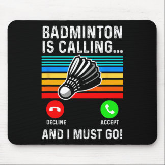 Mousepad Engraçado Picklell Dminton Shuttle