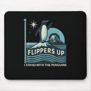 Mousepad Engraçado Pinguim Pé Para Cima Eu Pego O Pinguim