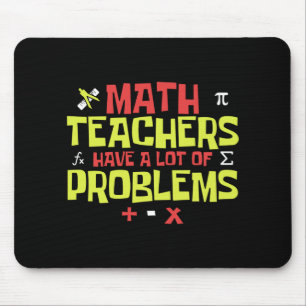 Mousepad Engraçado Professor de Matemática   Piada de matem