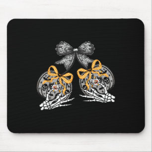 Mousepad Engraçado Pumpkin Cherries Skeleton Lace Coquette