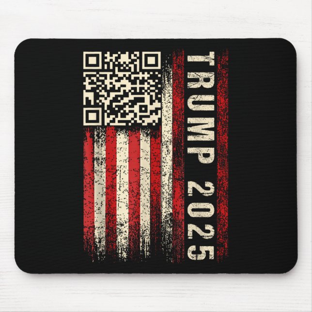 Mousepad Engraçado Qr Donald Trump Dancing Código 47_45 Víd (Frente)