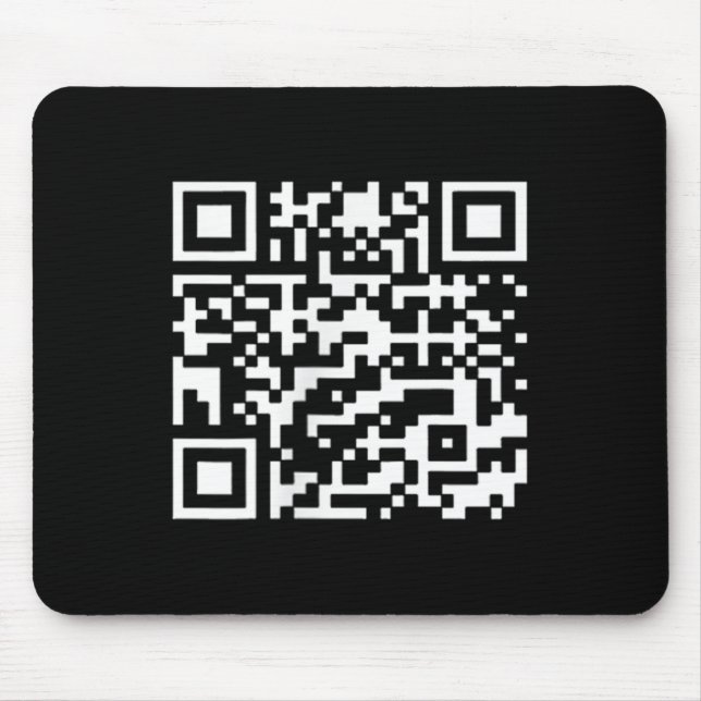 Mousepad Engraçado Qr Presidente Trump Dance Code _1 (Frente)