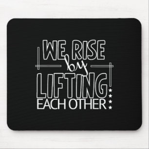 Mousepad Engraçado Que Subamos Levantando-Nos Motivação Quo
