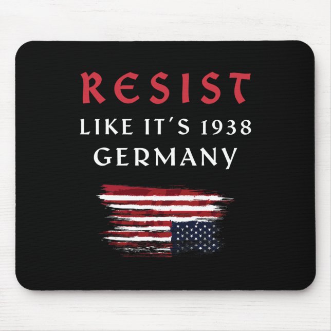 Mousepad Engraçado resiste a citação como se fosse 1938 Ale (Frente)