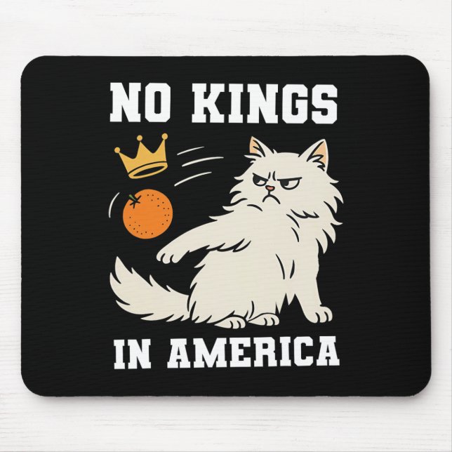 Mousepad Engraçado Sem Reis Na América (Frente)