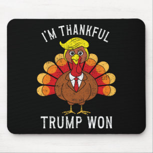 Mousepad Engraçado, sou grato Trump Won ter levado a Améric