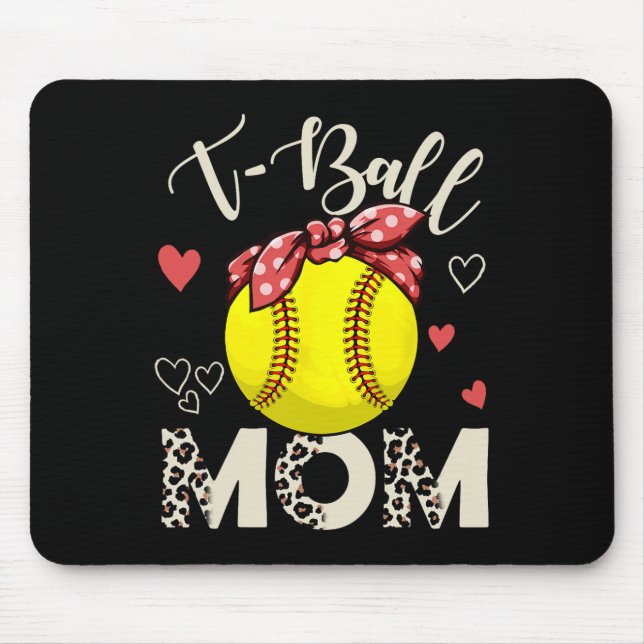 Mousepad Engraçado T Ll Mãe Suave Tee Ll Mama Vender Dia de (Frente)