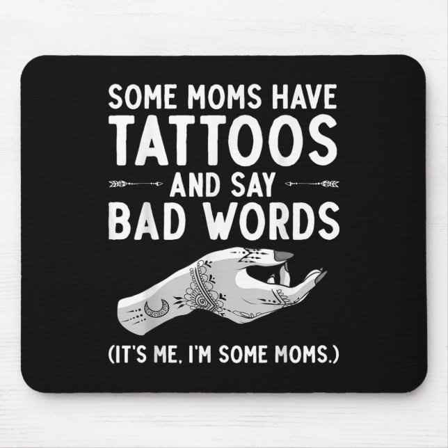 Mousepad Engraçado Tattoo Lover Gift - Mulheres Tatuando Tr (Frente)