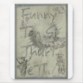 Mousepad Engraçado Ton é o Thurt Eth