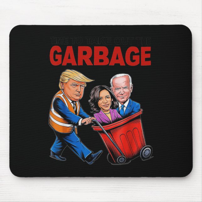 Mousepad Engraçado Tremor - Hora De Tirar O Lixo (Frente)