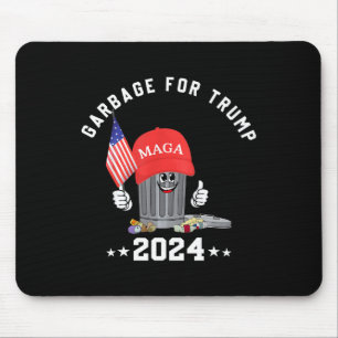 Mousepad Engraçado Trump Mega Garbage Can Personagem de des