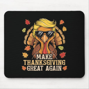 Mousepad Engraçado Trump Torna Excelente de Ação de Graças