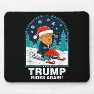 Mousepad Engraçado Trump volta a andar de moto de neve no i