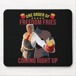 Mousepad Engraçado Uma Ordem De Fries De Liberdade Que Estã