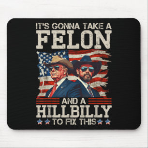 Mousepad Engraçado, Vai Pegar Um Caipira E Um