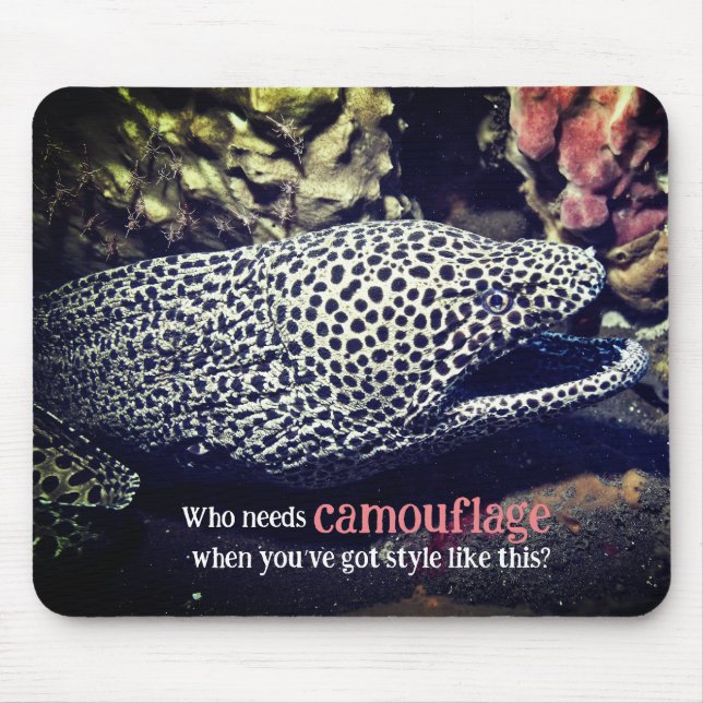 Mousepad Enguia-de-porco-espada submarina (Frente)