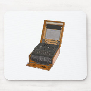 Mousepad Enigma Machine