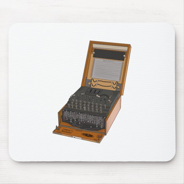 Mousepad Enigma Machine (Frente)