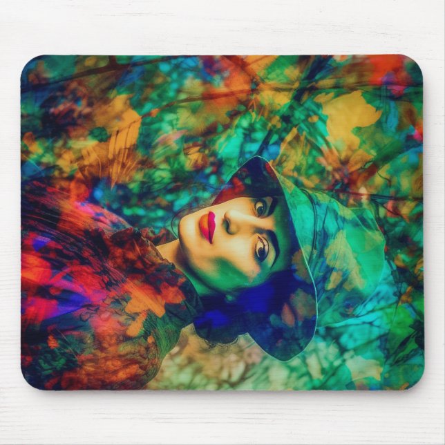 Mousepad Enigma no outono (Frente)