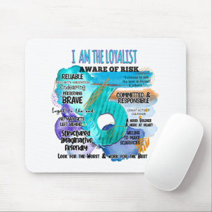 Mousepad Enneagram Tipo 6 - Sou O Lealista