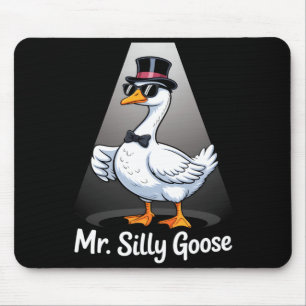Mousepad Enquanto o sr. ganso bobo solta a ponte para ser