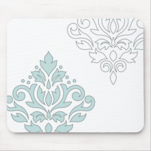 Mousepad Enrole a arte que do damasco eu (linha) Duck o