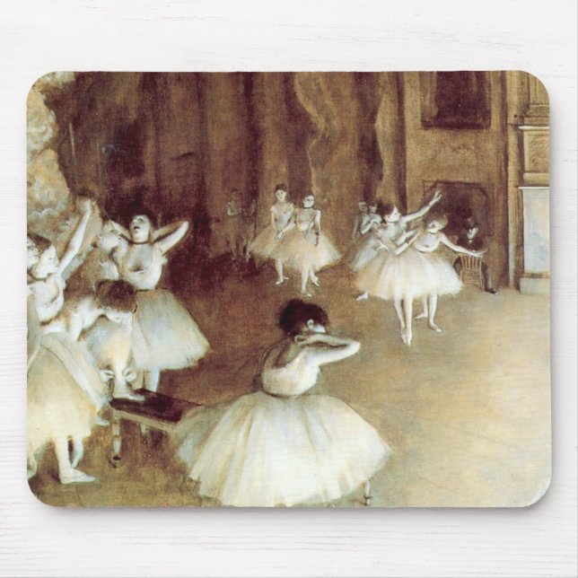 Mousepad Ensaio de Degas em Palco (Frente)