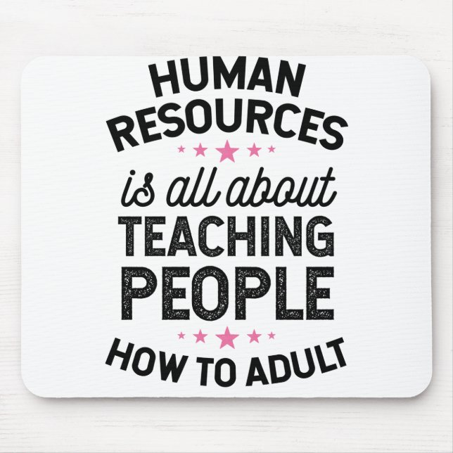 Mousepad Ensinando Pessoas Como Adultar (Frente)