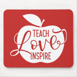 Mousepad Ensine o amor inspiram