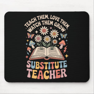 Mousepad Ensine-os Ame-os Observe-os Crescer Professor Subs