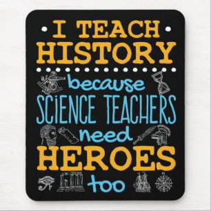 Mousepad Ensino História Porque Professores De Ciência Hero