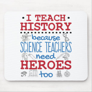 Mousepad Ensino História Social Estudos Professores Heroes