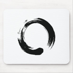 Mousepad Enso, Zen, Círculo, Símbolo, Budismo, Buda, Medita